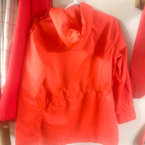 TWO long waterproof jackets! $6.99 shipping! SZ Small - Picture 7 of 8